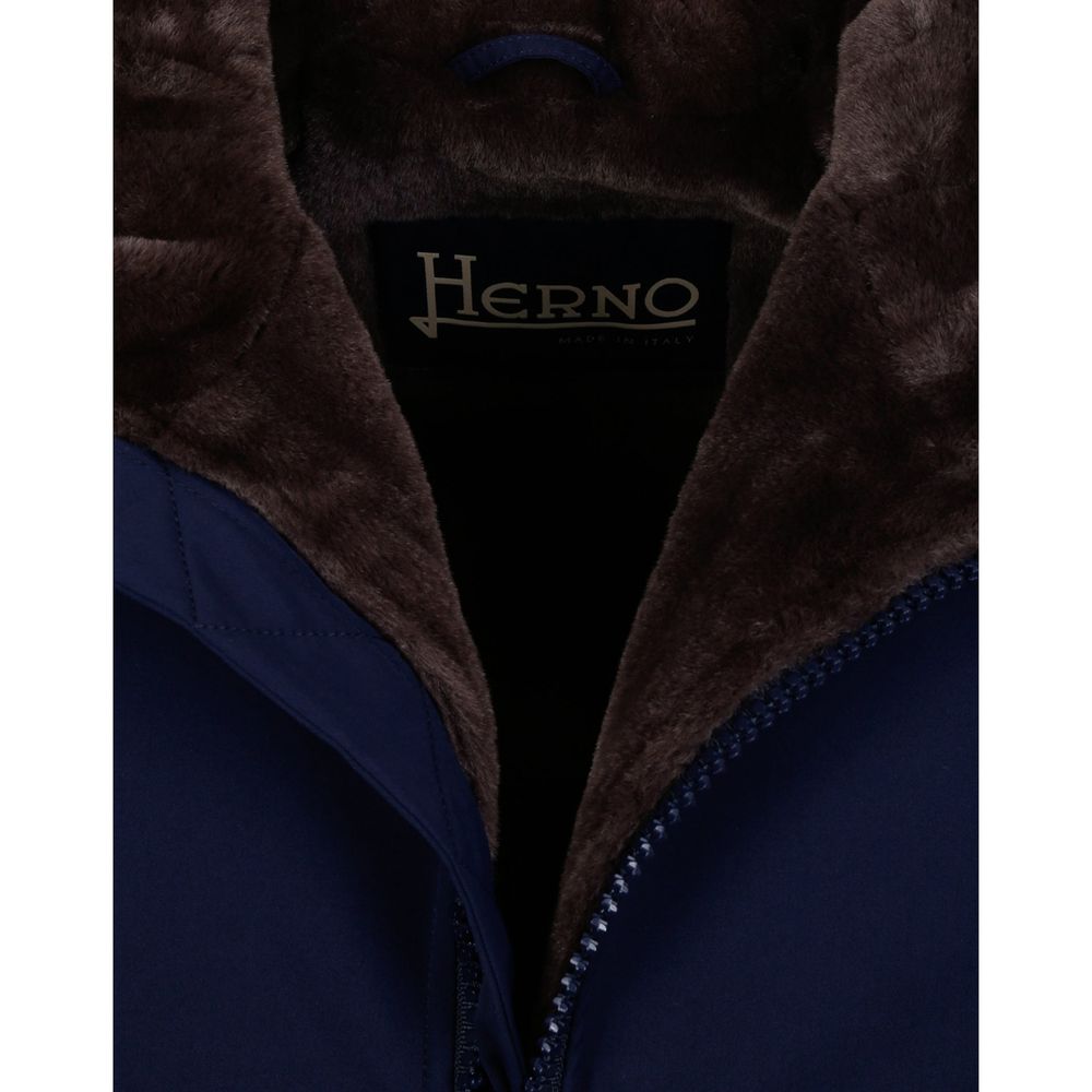 Blue Polyamide Coat