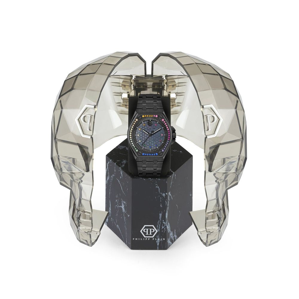 Black Stainless Steel Dress Watch