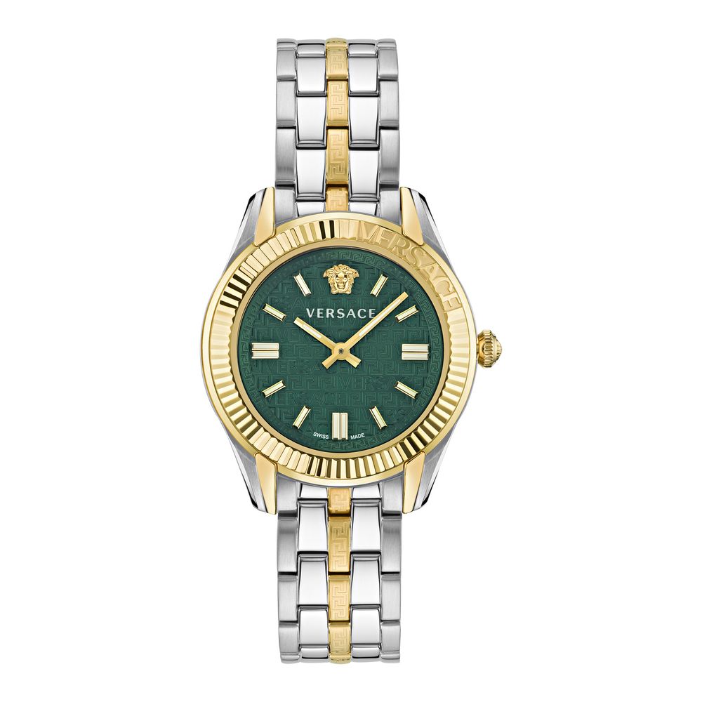 Gray Stainless Steel Dress Watch