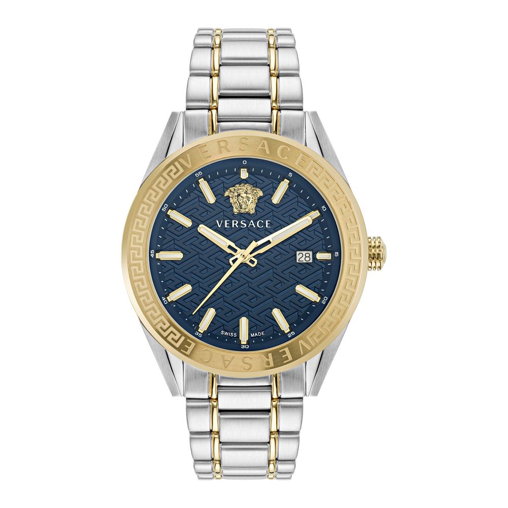 Gray Stainless Steel Dress Watch