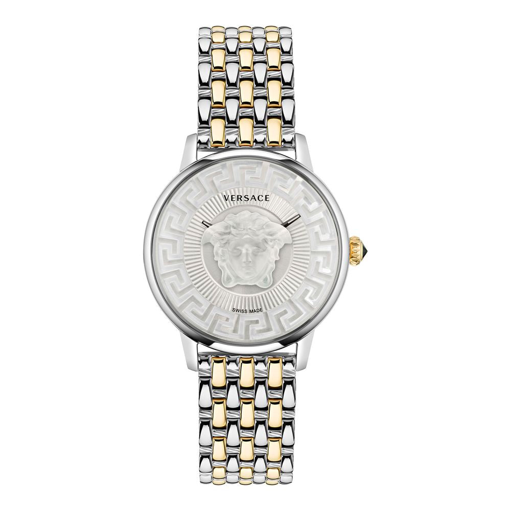 Gray Stainless Steel Bracelet Watch