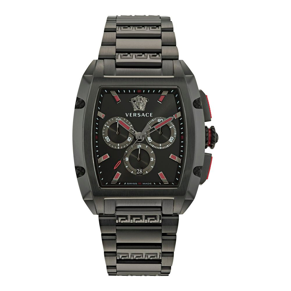 Black Stainless Steel Dress Watch
