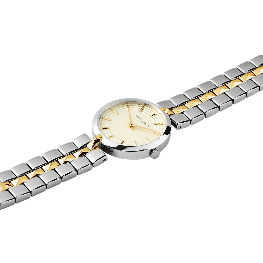 Gray Stainless Steel Dress Watch