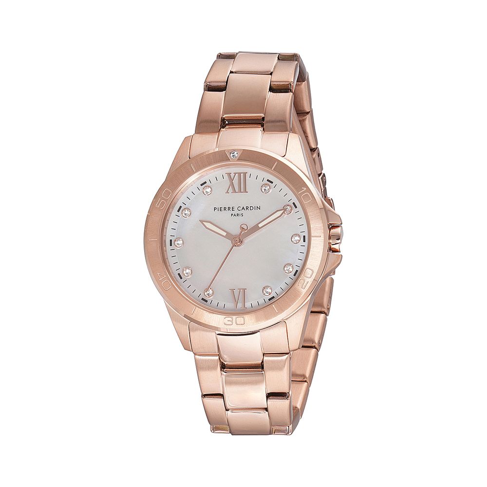 Multicolor Stainless Steel Dress Watch