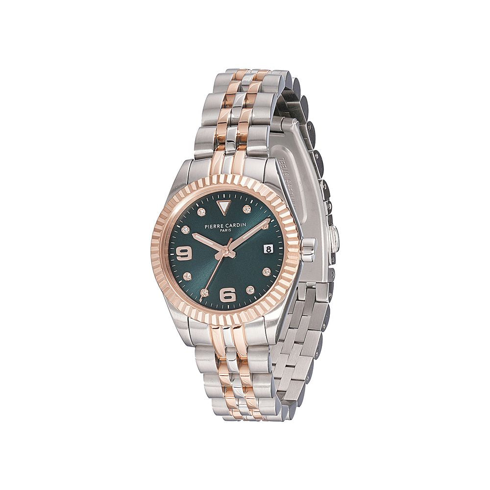 Gray Stainless Steel Bracelet Watch