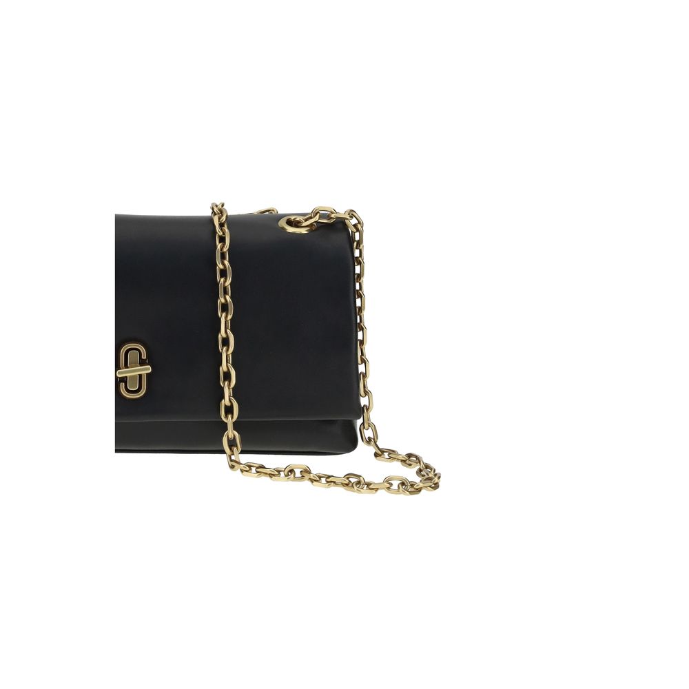 Black Calf Leather Bos Taurus Shoulder Bag