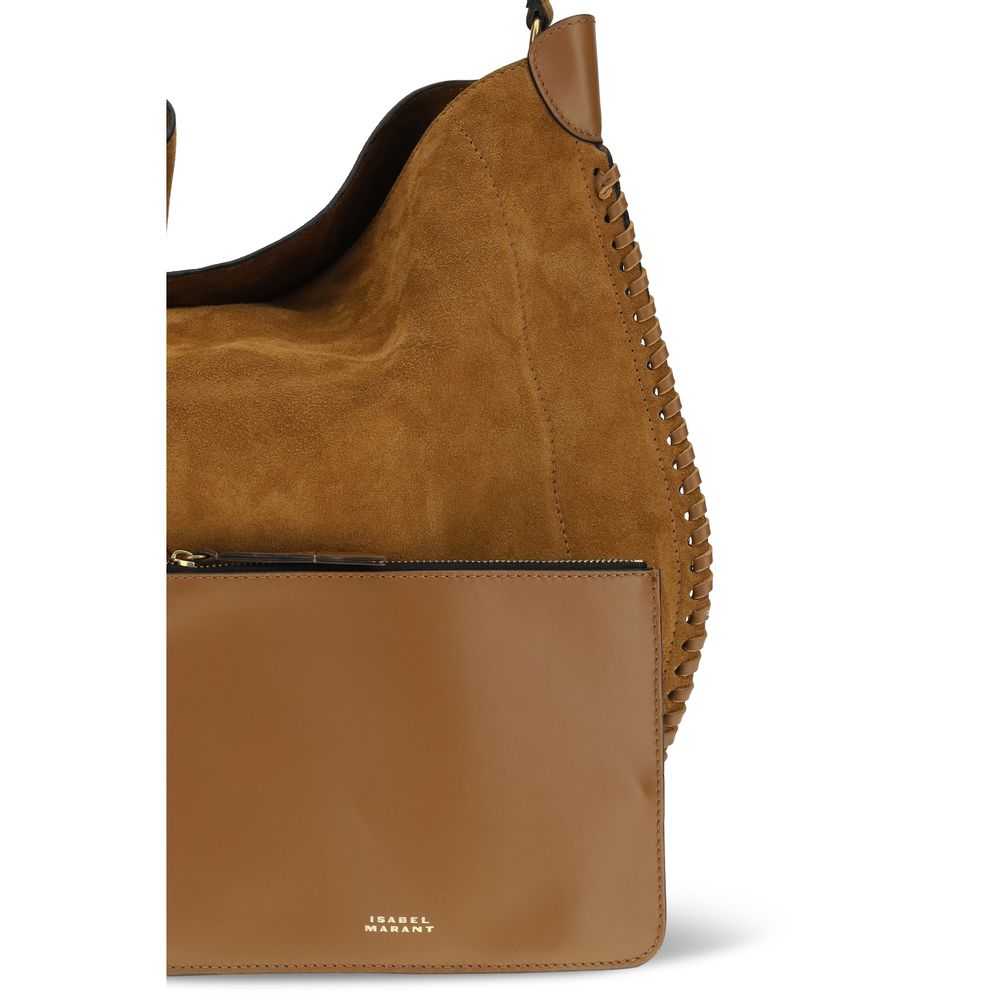 Brown Calf Leather Bos Taurus Shoulder Bag