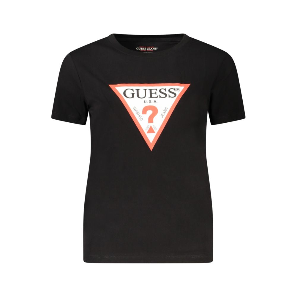 Black Organic Cotton Women T-Shirt