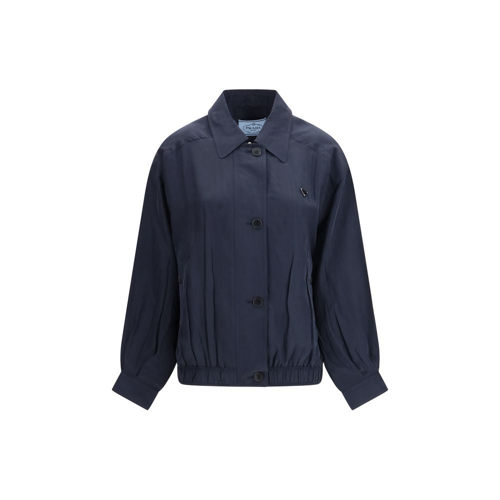 Blue Silk Coat