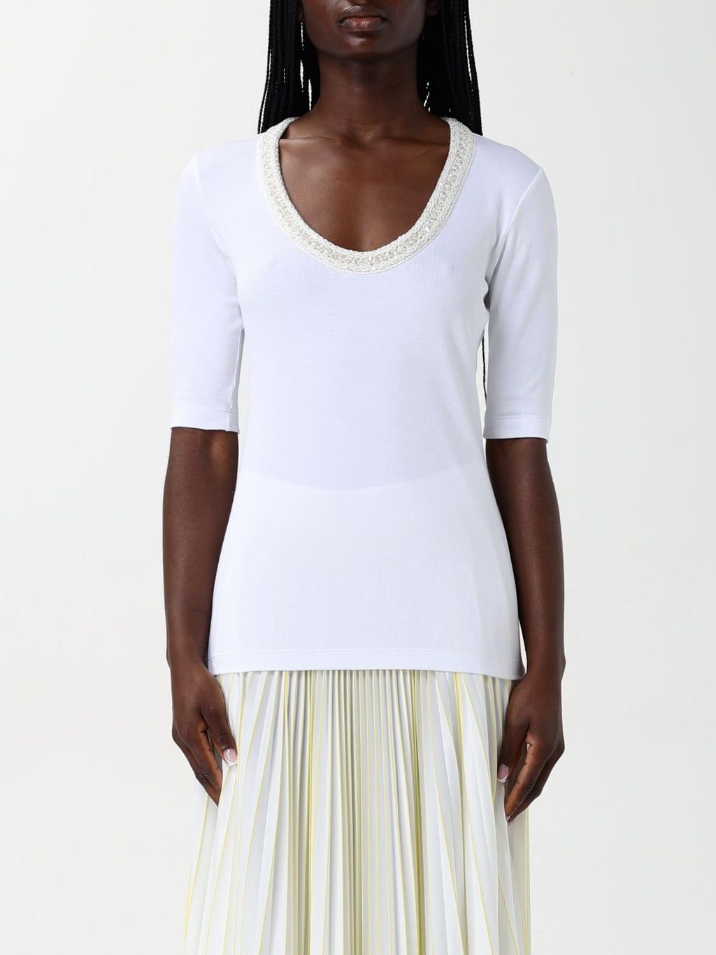 White Cotton T-Shirt