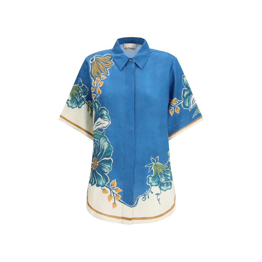 Blue Linen Shirt