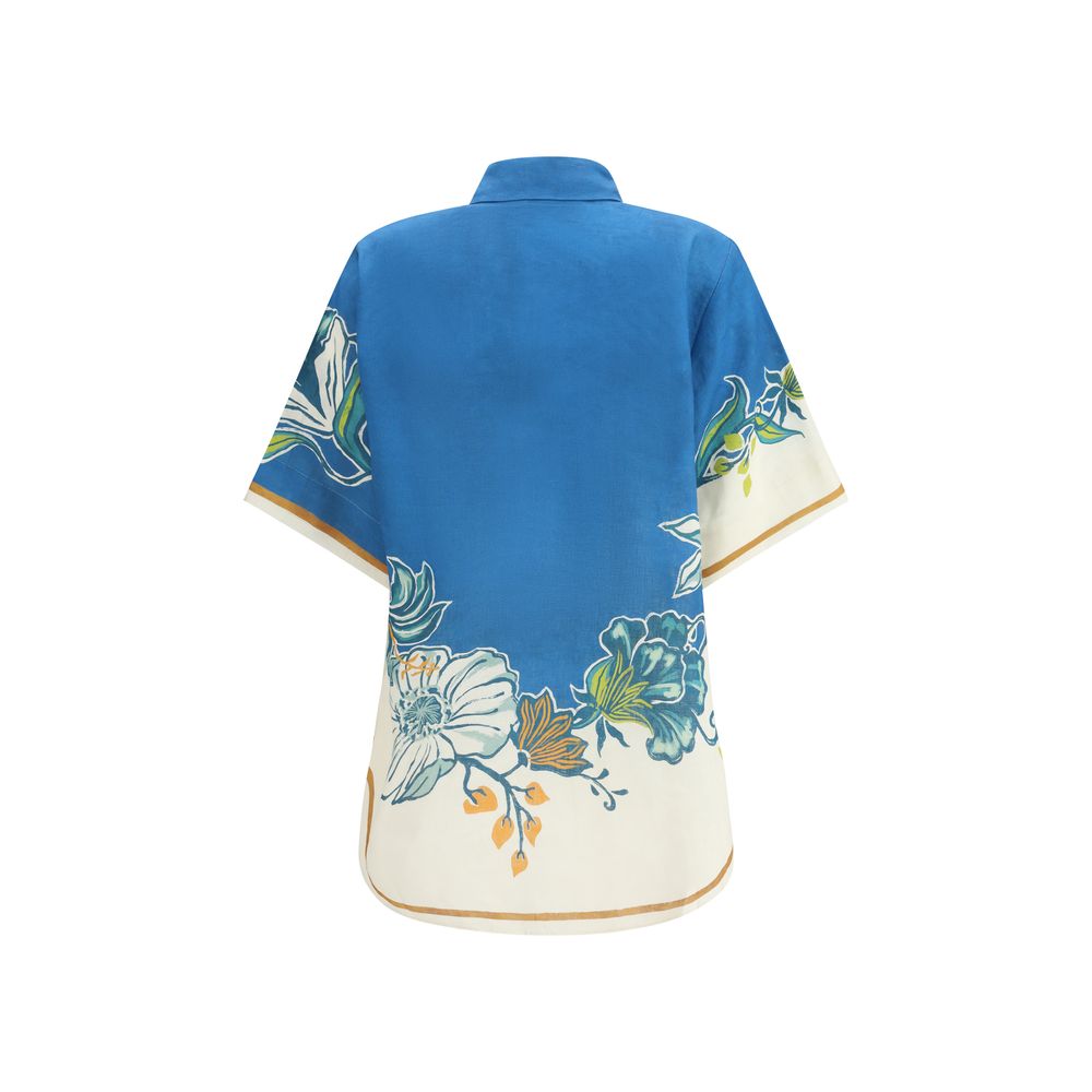 Blue Linen Shirt