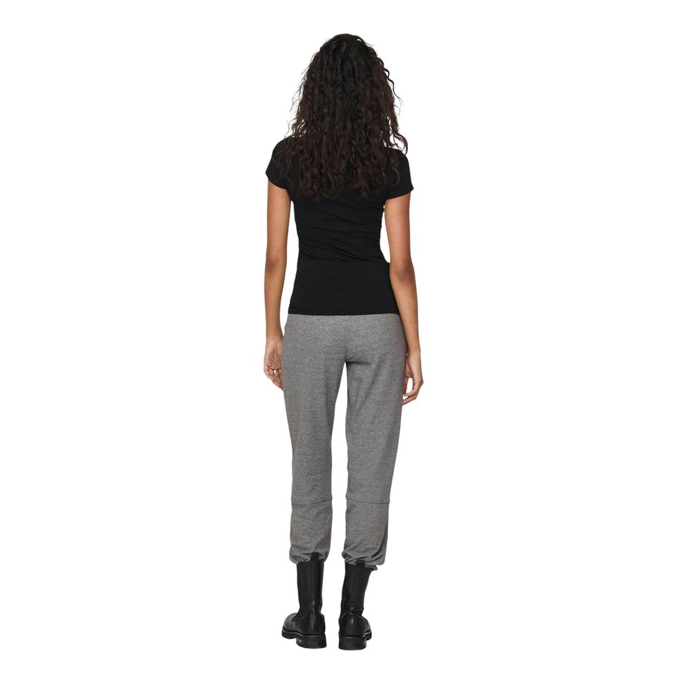 Black Cotton T-Shirt