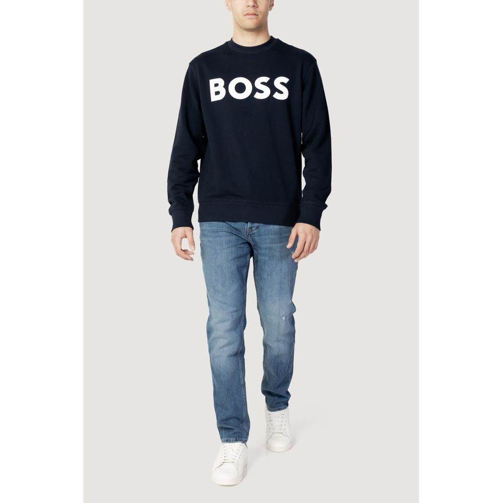Blue Cotton Sweatshirt