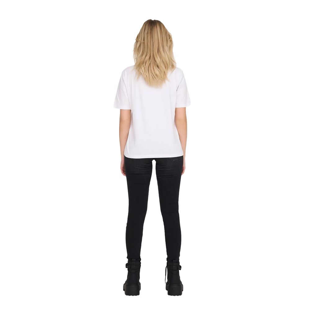 White Cotton T-Shirt