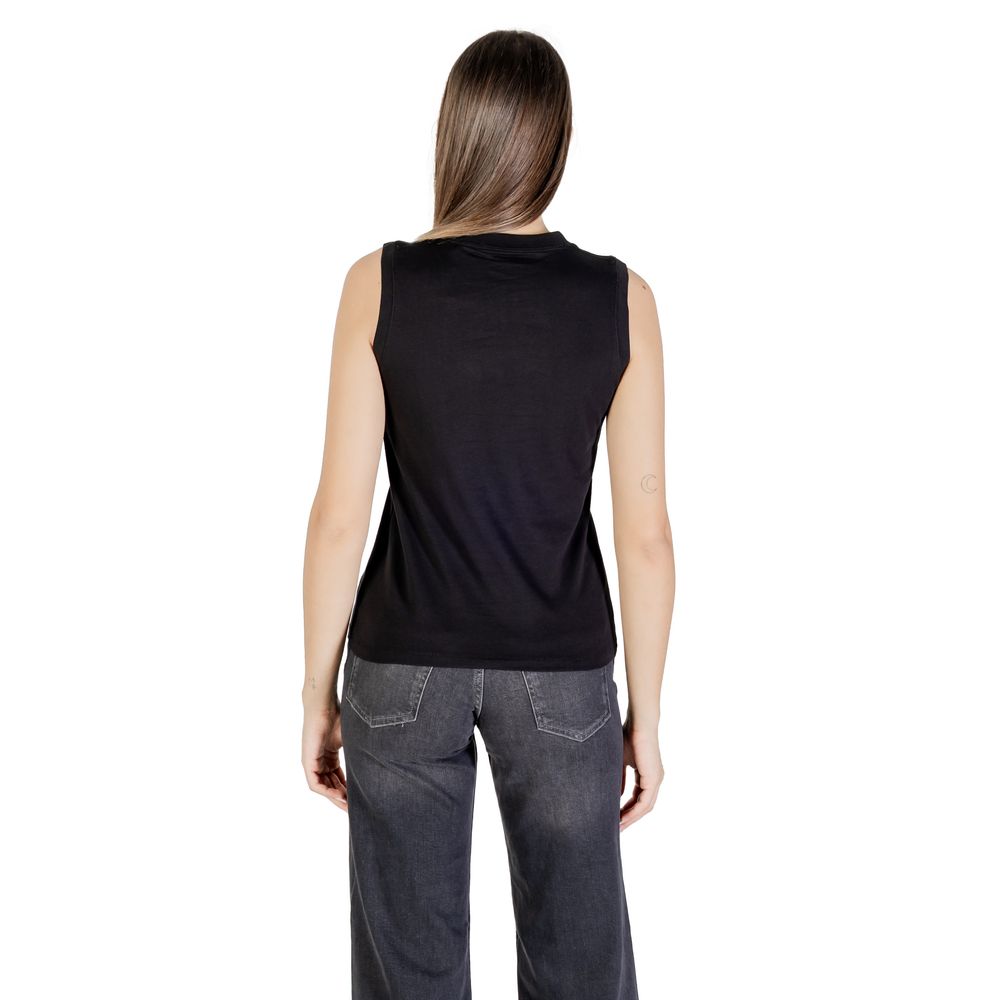 Black Cotton T-Shirt