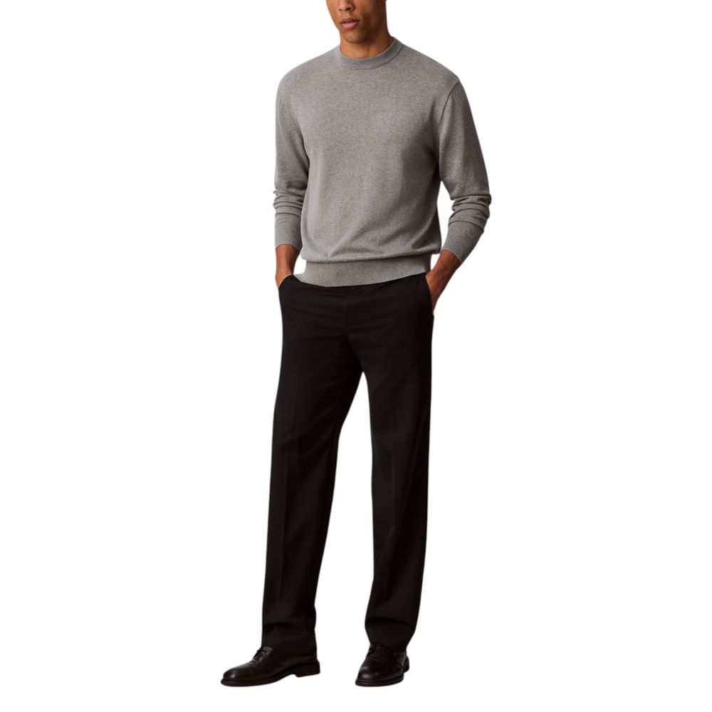 Gray Cotton Sweatshirt