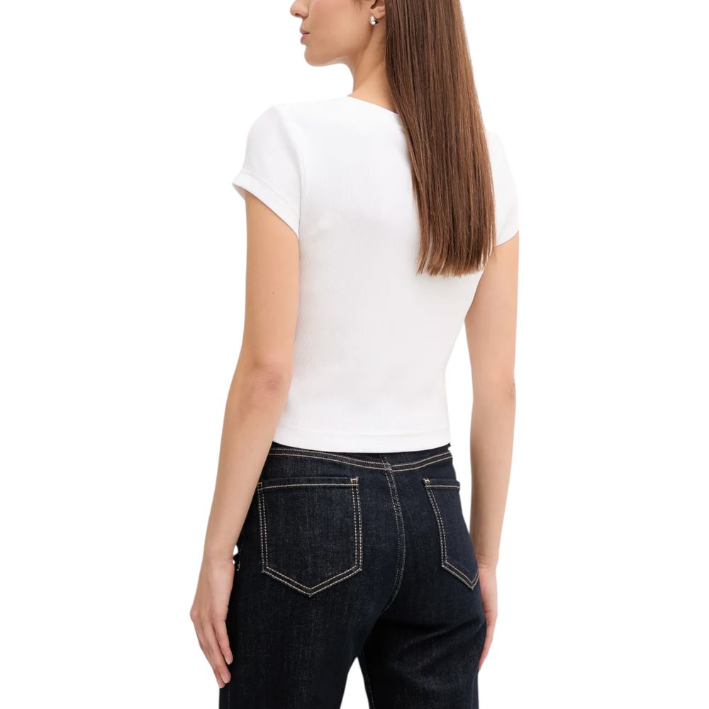 White Cotton T-Shirt