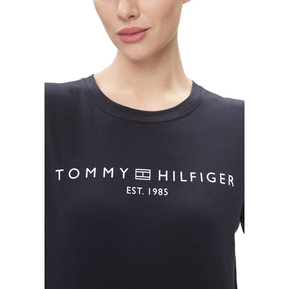 Blue Recycled Cotton T-Shirt
