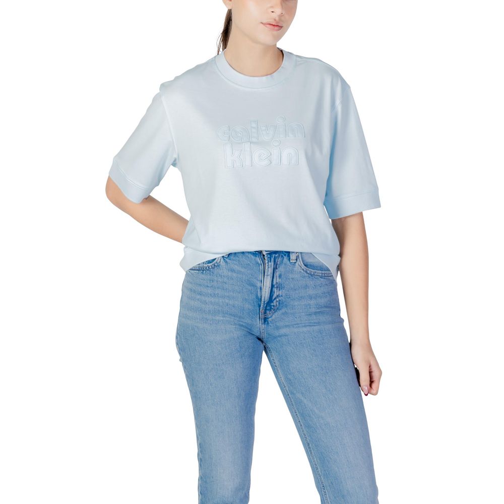 Blue Cotton T-Shirt