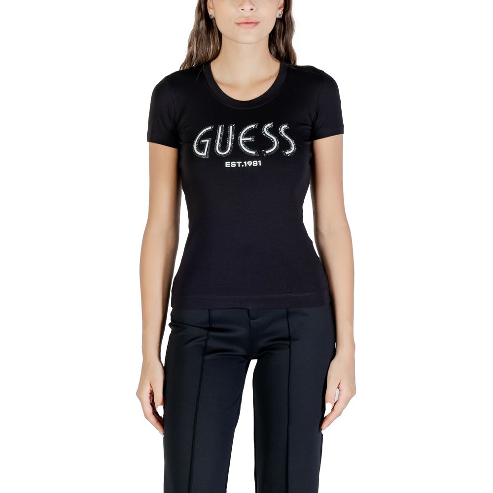 Black Cotton T-Shirt