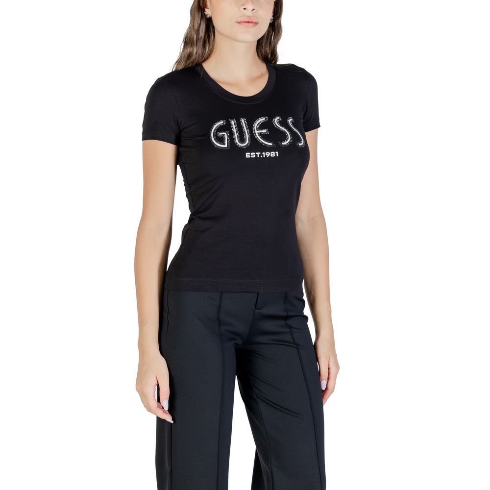 Black Cotton T-Shirt