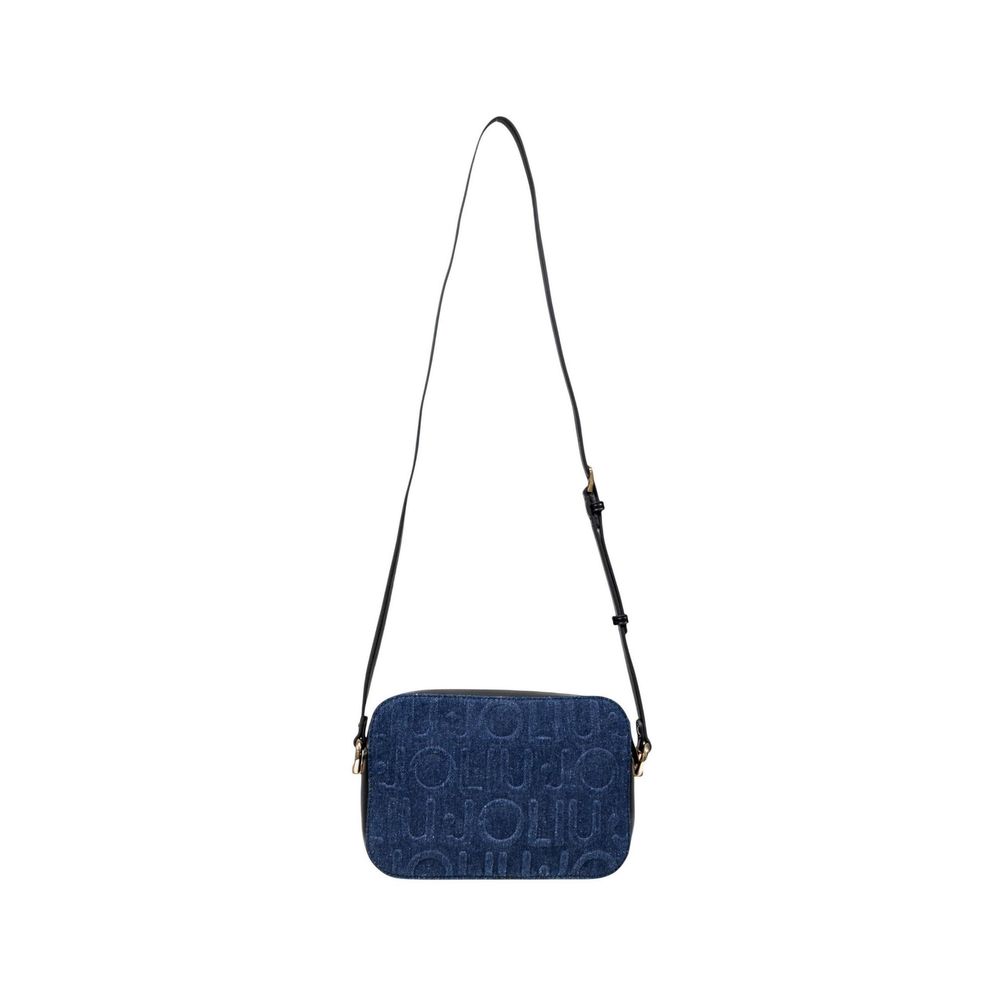 Blue Cotton Handbag