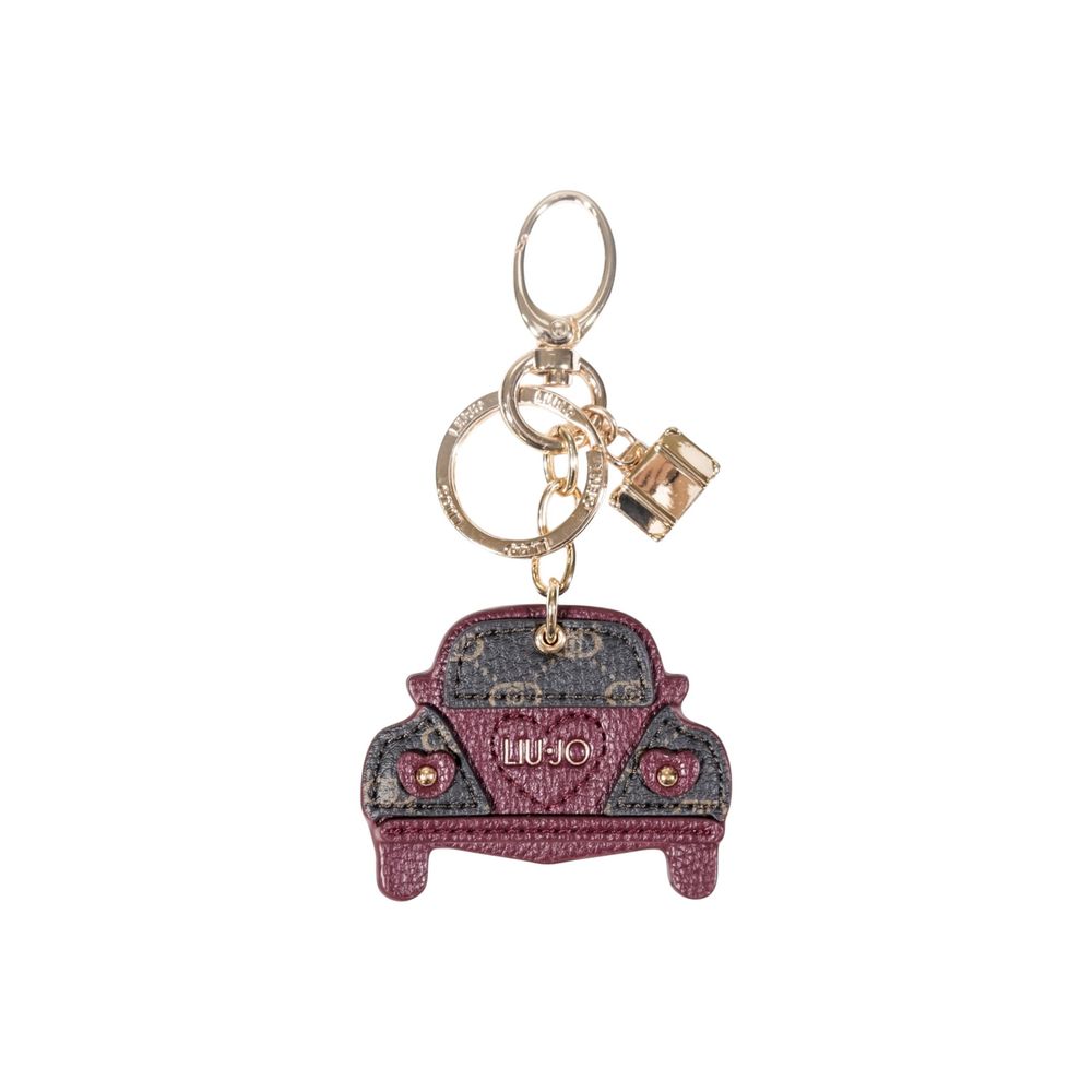 Purple Polyethylene Keychain