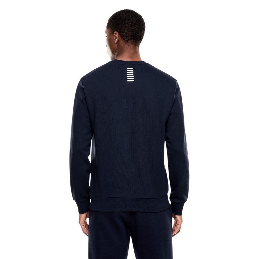 Blue Cotton Sweatshirt