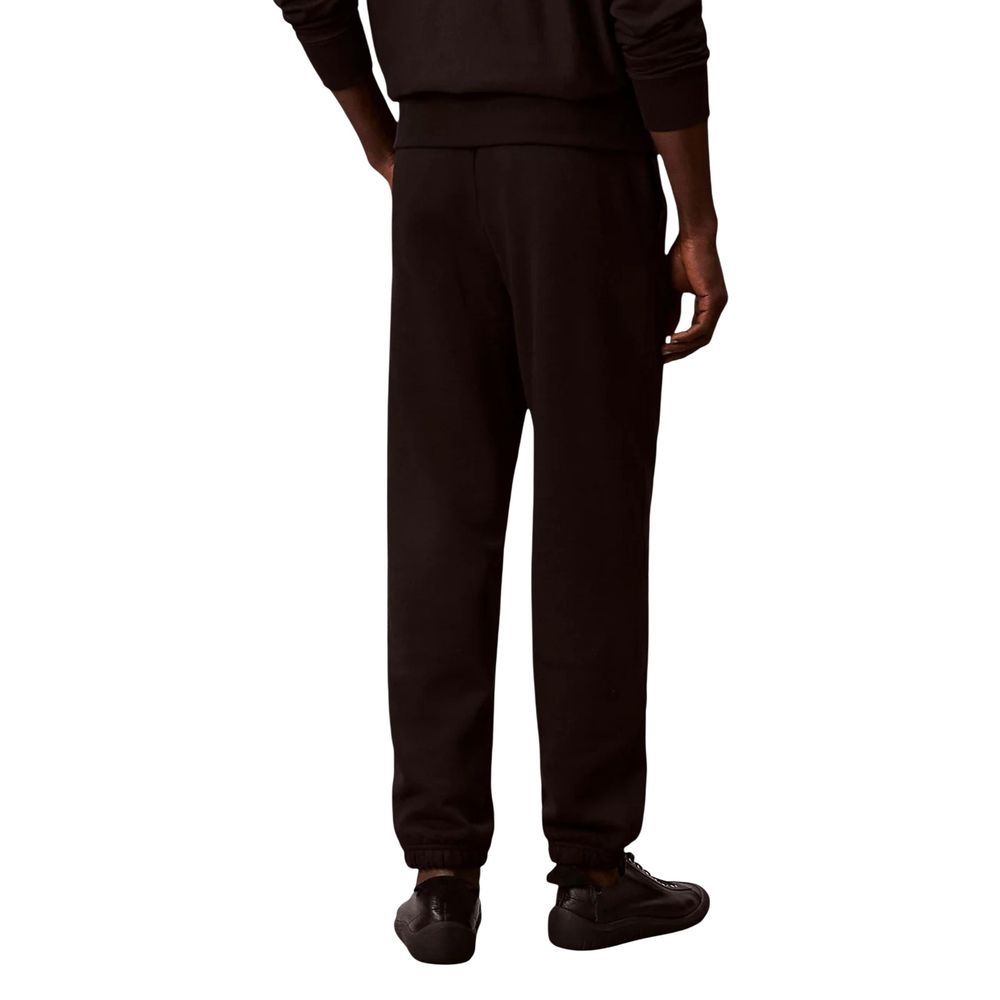 Black Cotton Joggers (Workout Pants)