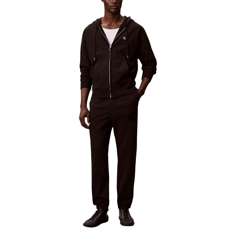 Black Cotton Joggers (Workout Pants)
