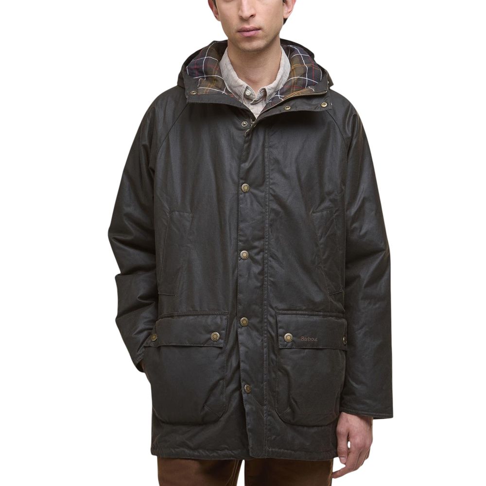 Green Cotton Parka