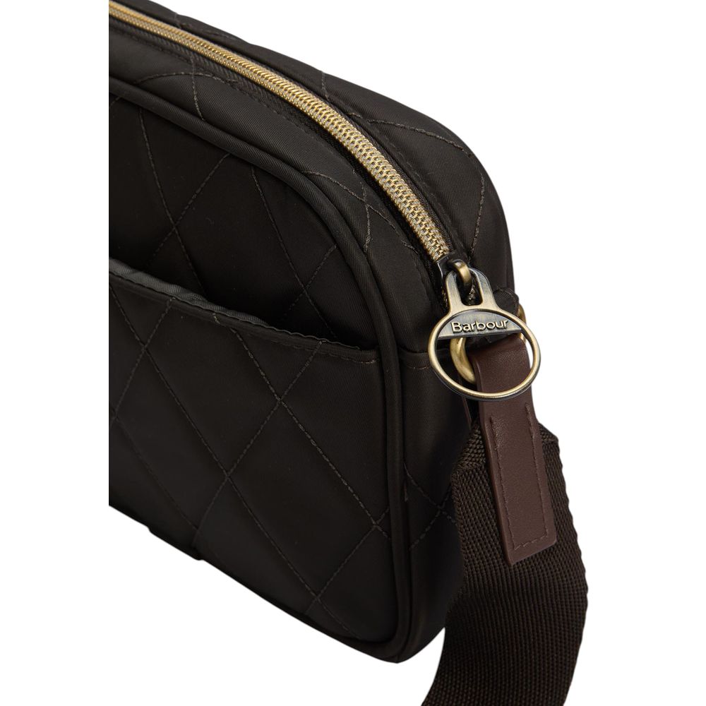 Green Polyamide Handbag