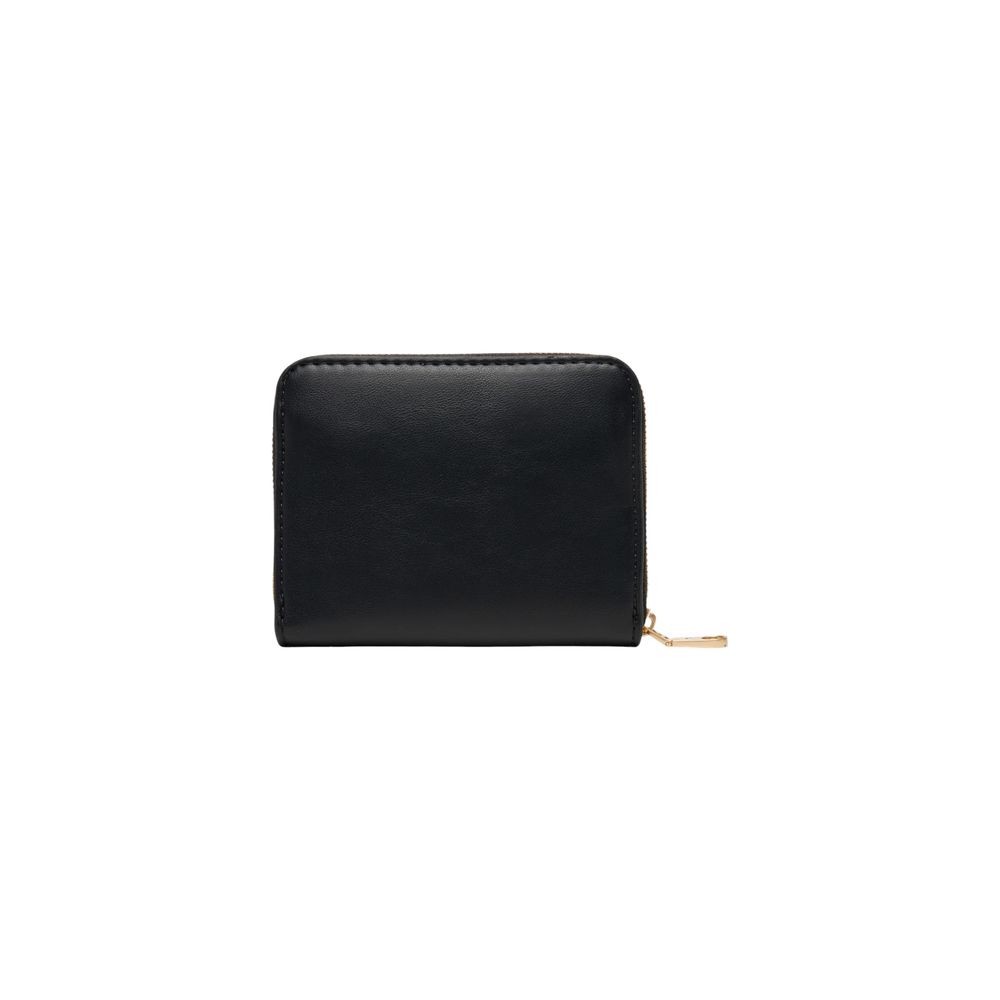 Black Artificial Leather Wallet