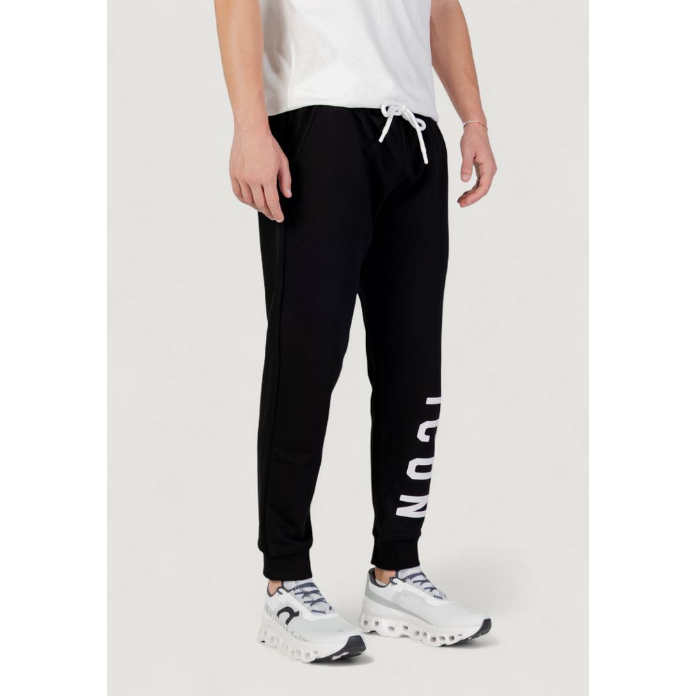 Black Cotton Joggers (Workout Pants)