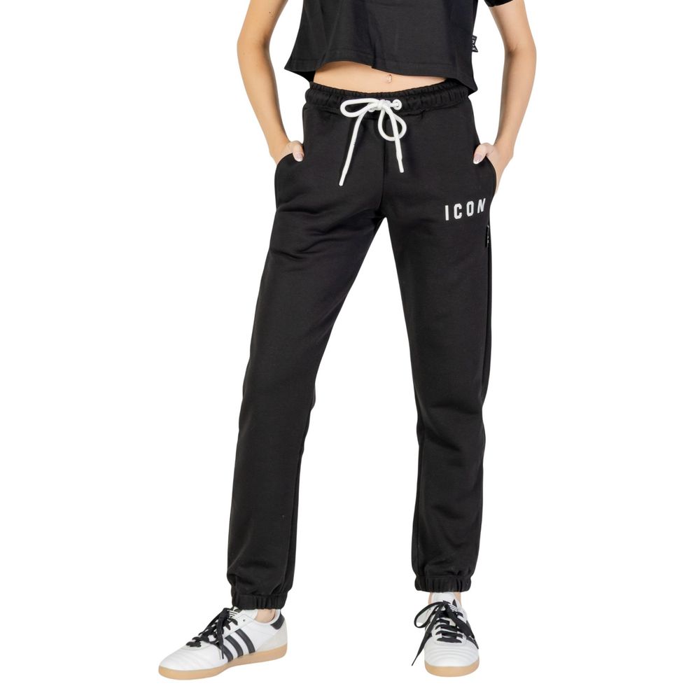 Black Cotton Joggers (Workout Pants)