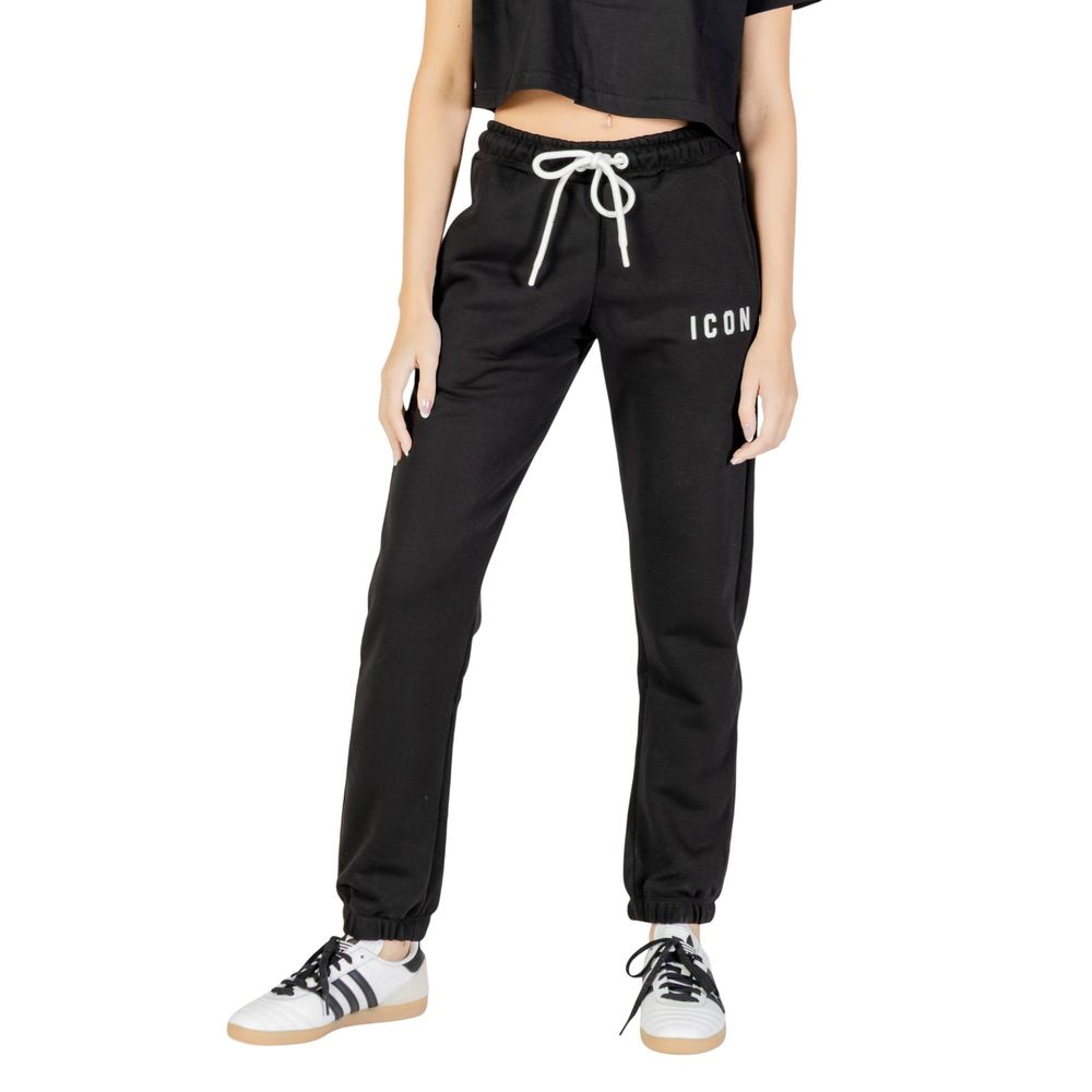 Black Cotton Joggers (Workout Pants)