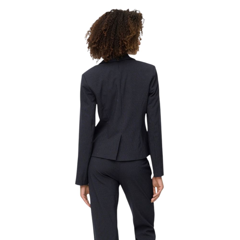 Blue Polyester Blazer
