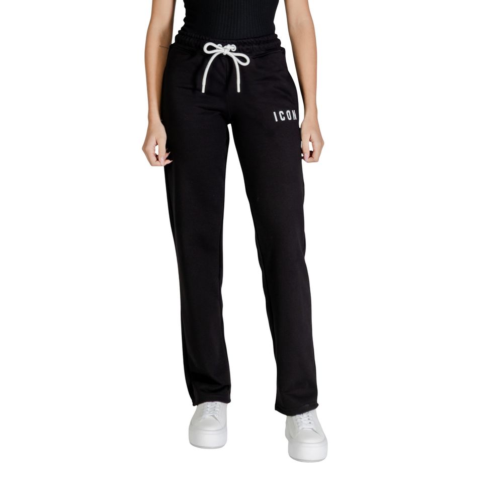 Black Cotton Joggers (Workout Pants)