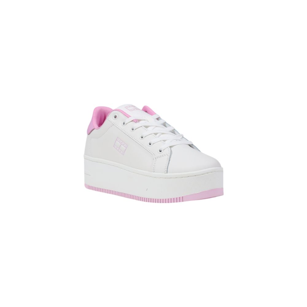 Multicolor Leather Platform Sneakers