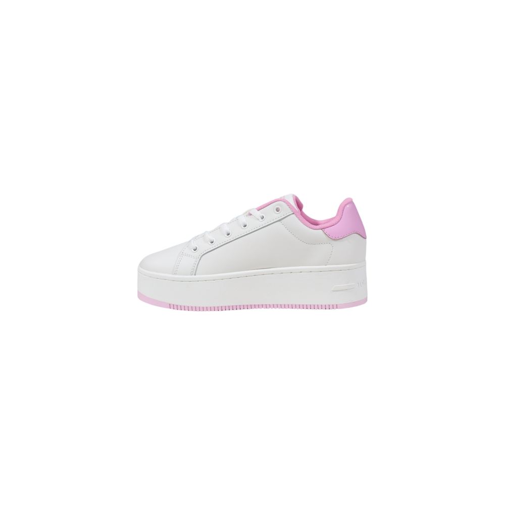 Multicolor Leather Platform Sneakers