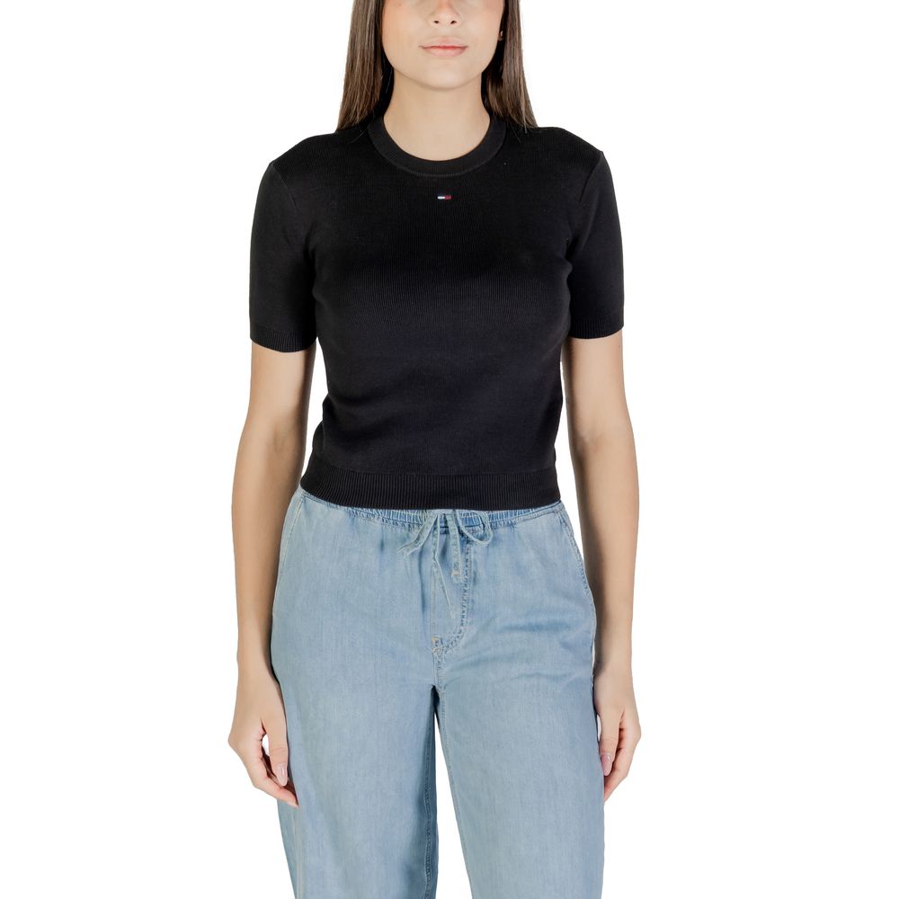 Black Recycled Cotton T-Shirt