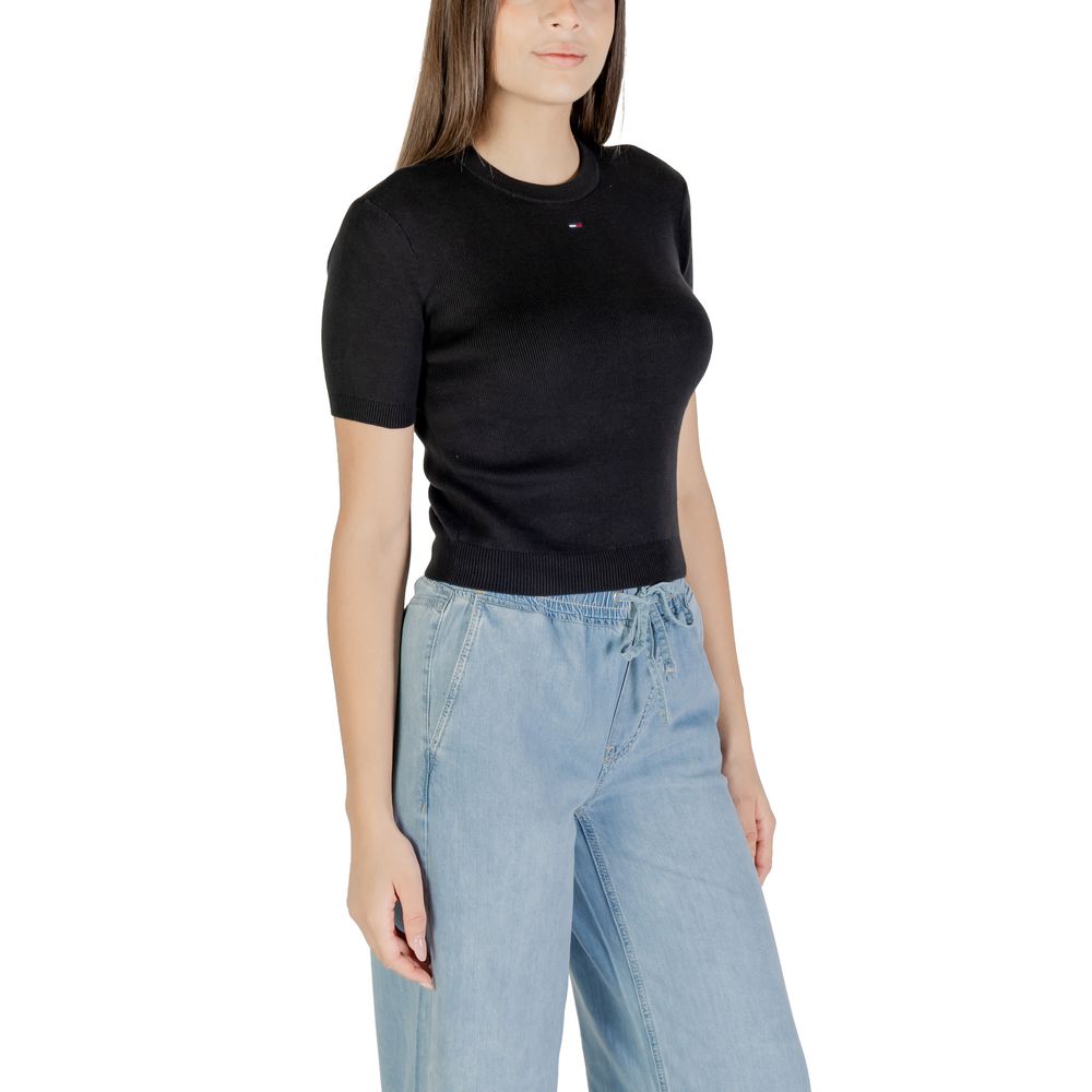 Black Recycled Cotton T-Shirt