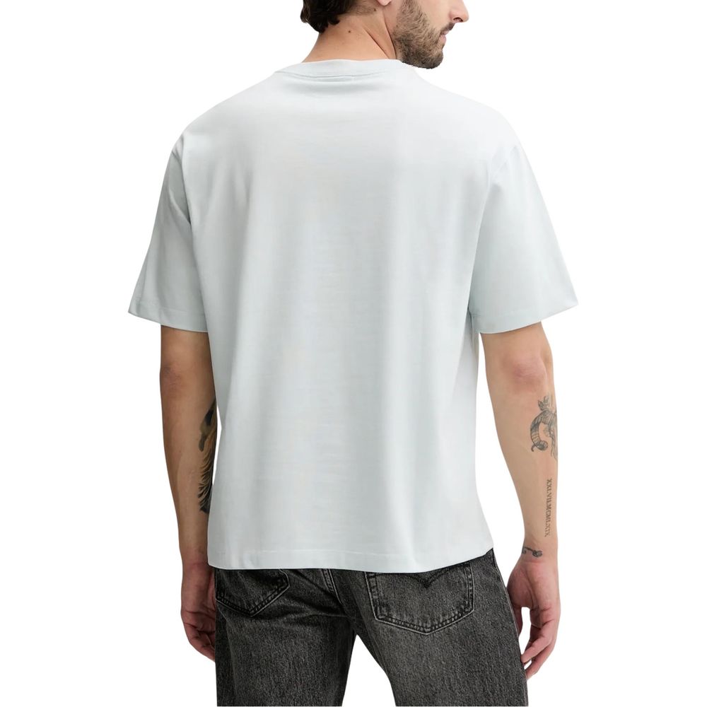 Blue Cotton T-Shirt