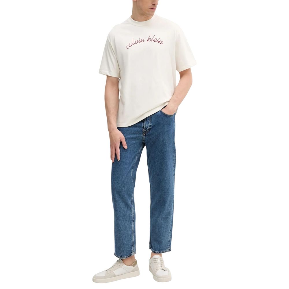 White Cotton T-Shirt