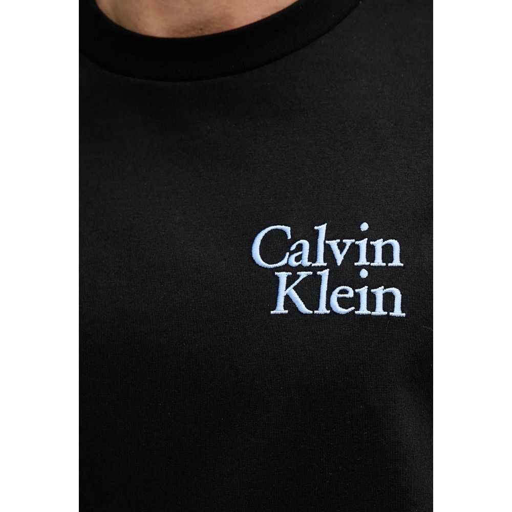 Black Cotton T-Shirt