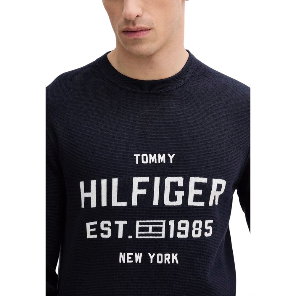 Blue Organic Cotton Sweatshirt