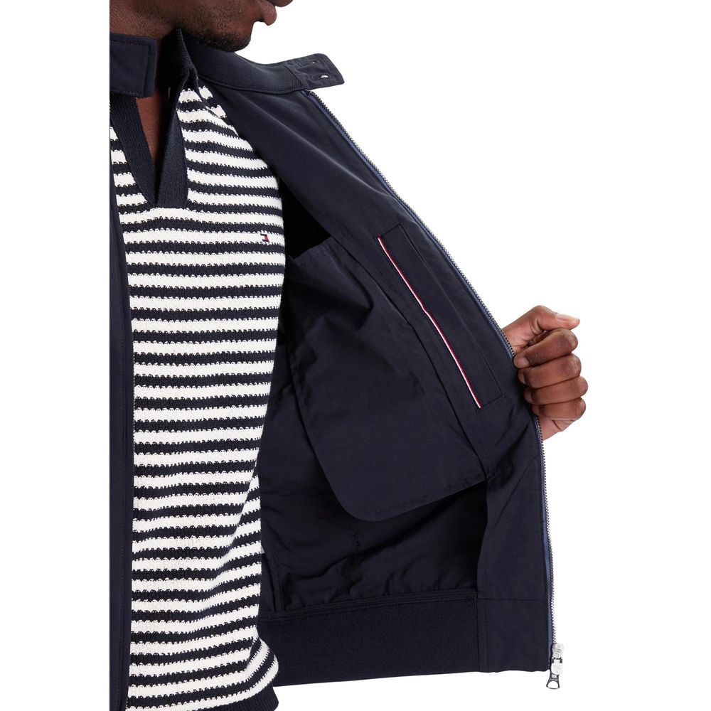 Blue Recycled Polyester Bomber