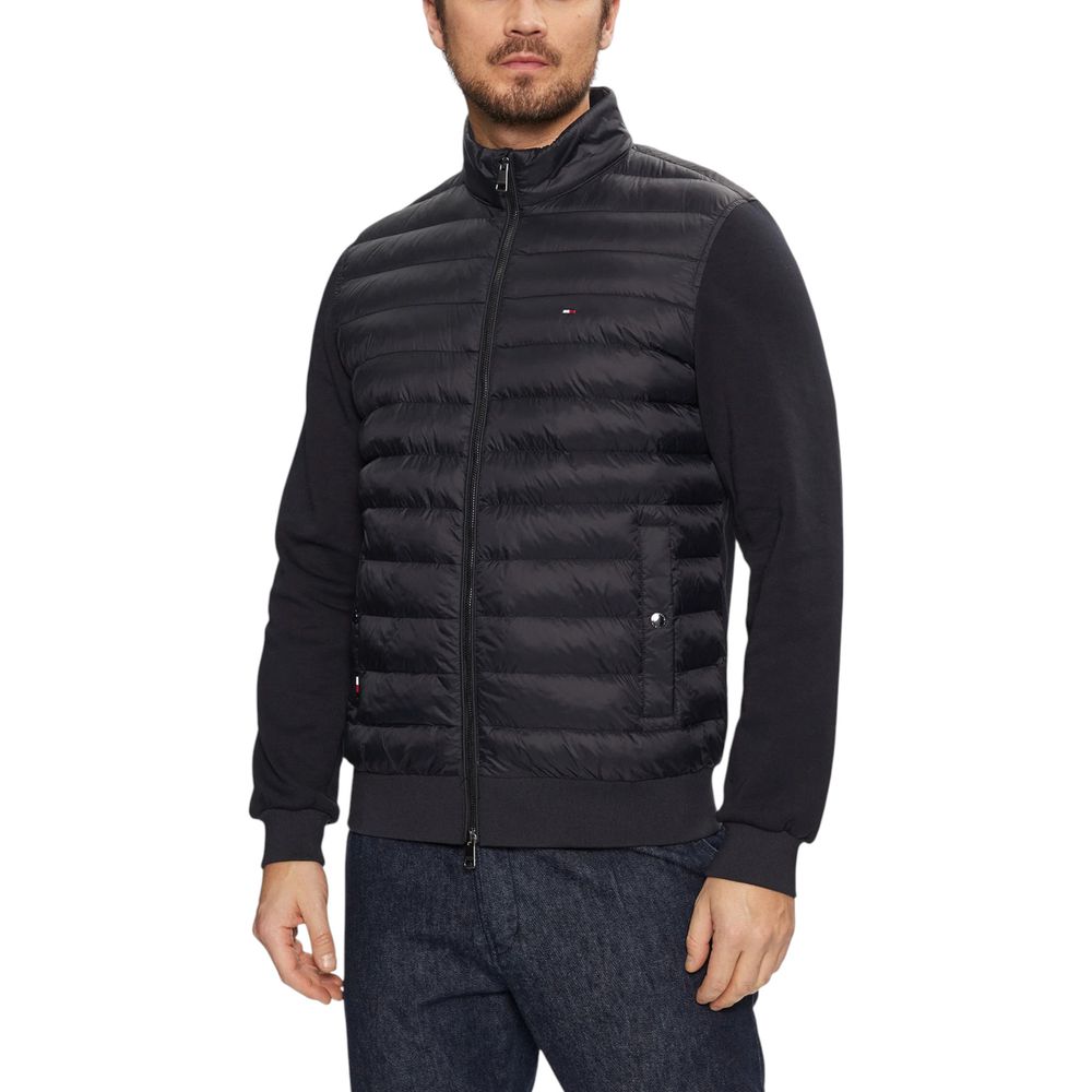 Blue Recycled Cotton Coat