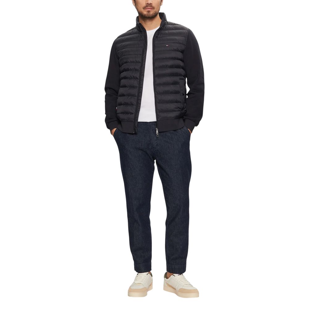 Blue Recycled Cotton Coat